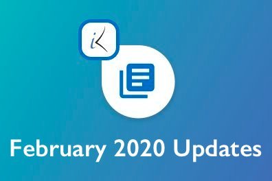 Open February 2020 Updates