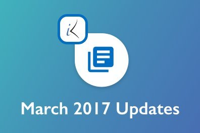 Open March 2017 Updates