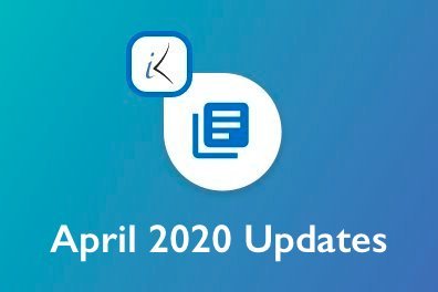 Open April 2020 Updates